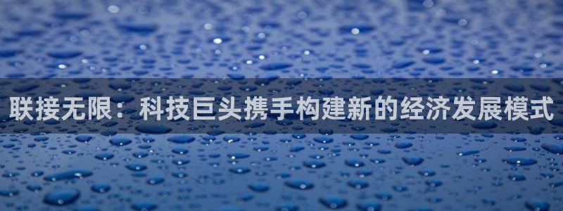 联接无限：科技巨头携手构建新的经济发展模式