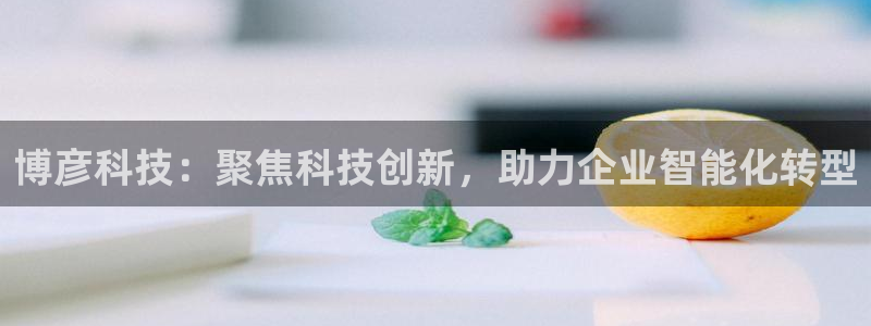 博彦科技：聚焦科技创新，助力企业智能化转型