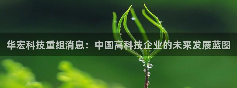 华宏科技重组消息：中国高科技企业的未来发展蓝图